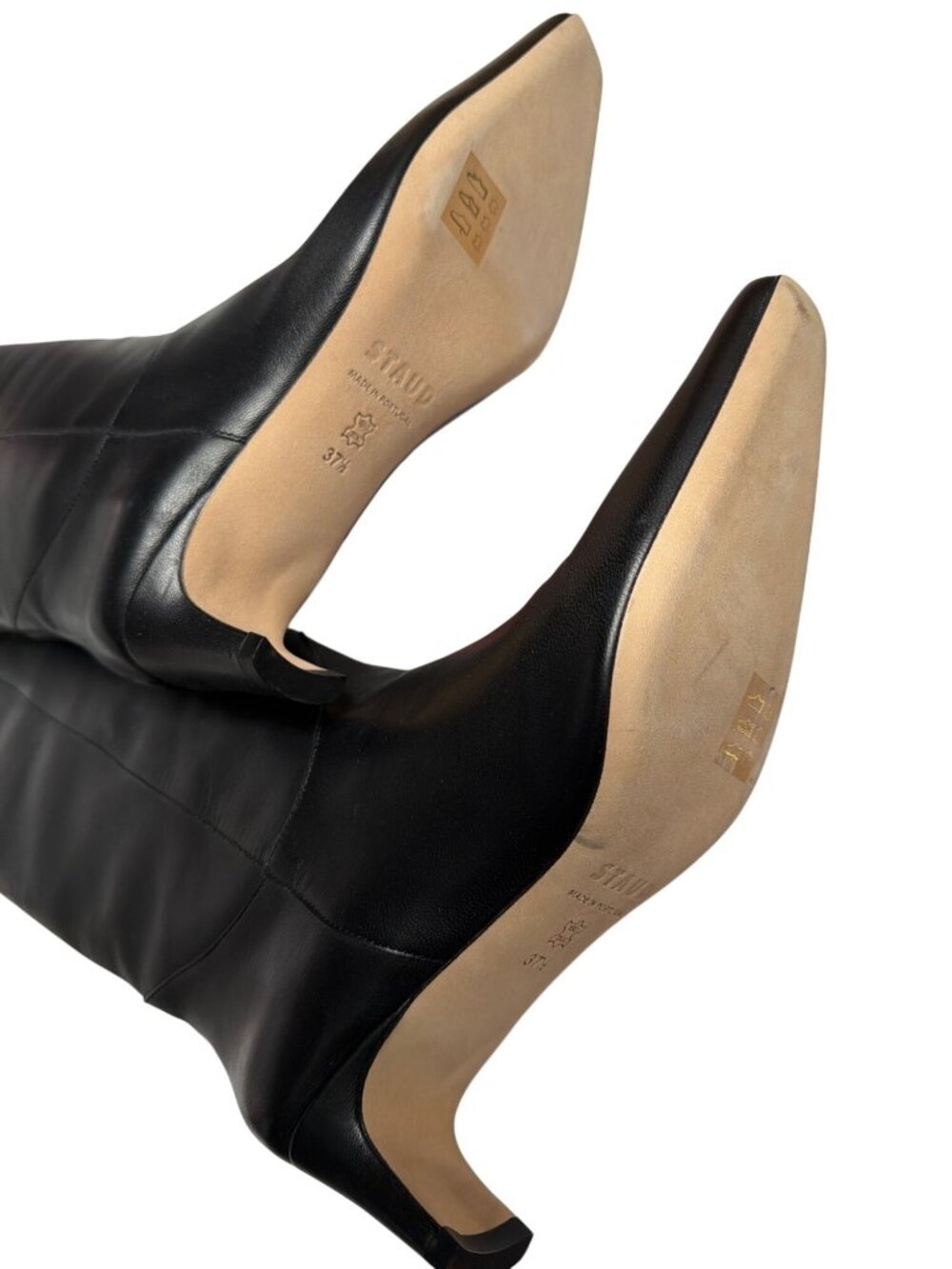NWB Staud Western Wally Boots Black Size 37.5/US 7 - Picture 6 of 10